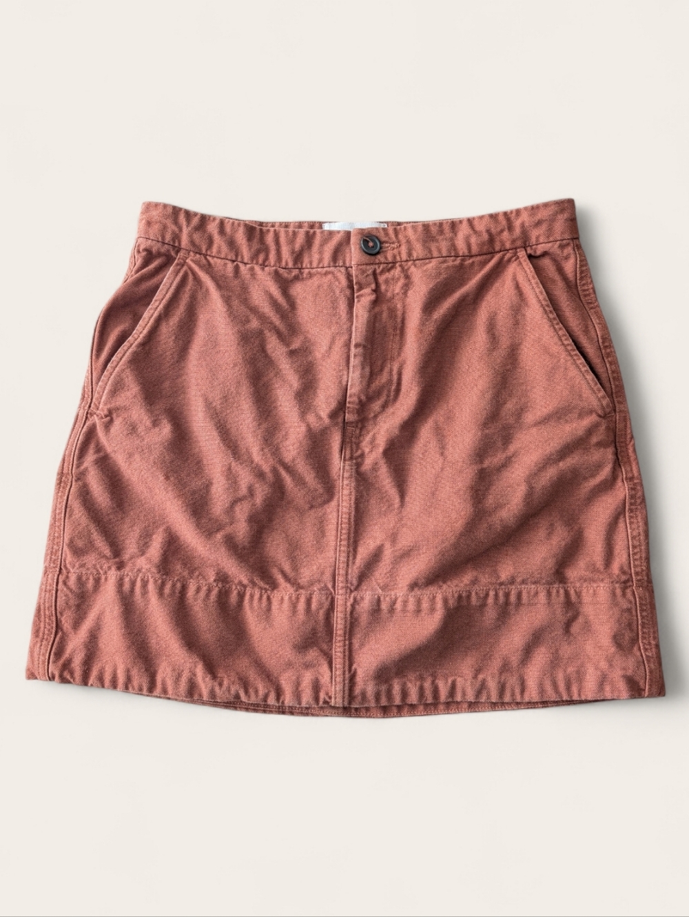 Everlane Canvas Mini Skirt
